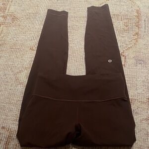 lululemon athletica Dark Brown Leggings